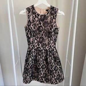 H&M Neoprene and Lace Dress